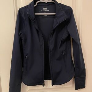 abercrombie kids Navy Full-Zip Utility Jacket